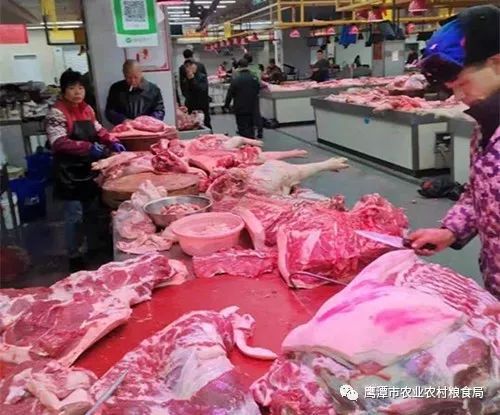 鹰潭调运100头生猪鲜肉,投放国家储备肉30吨,保障春节猪肉供应